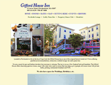 Tablet Screenshot of giffordhouse.com